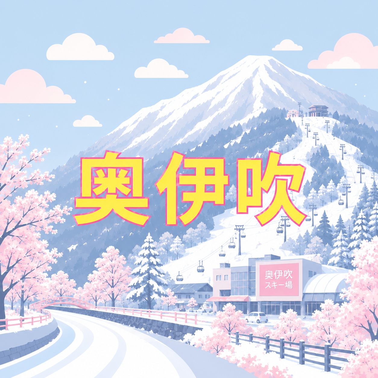 奧伊吹滑雪課程預約 (訂金)