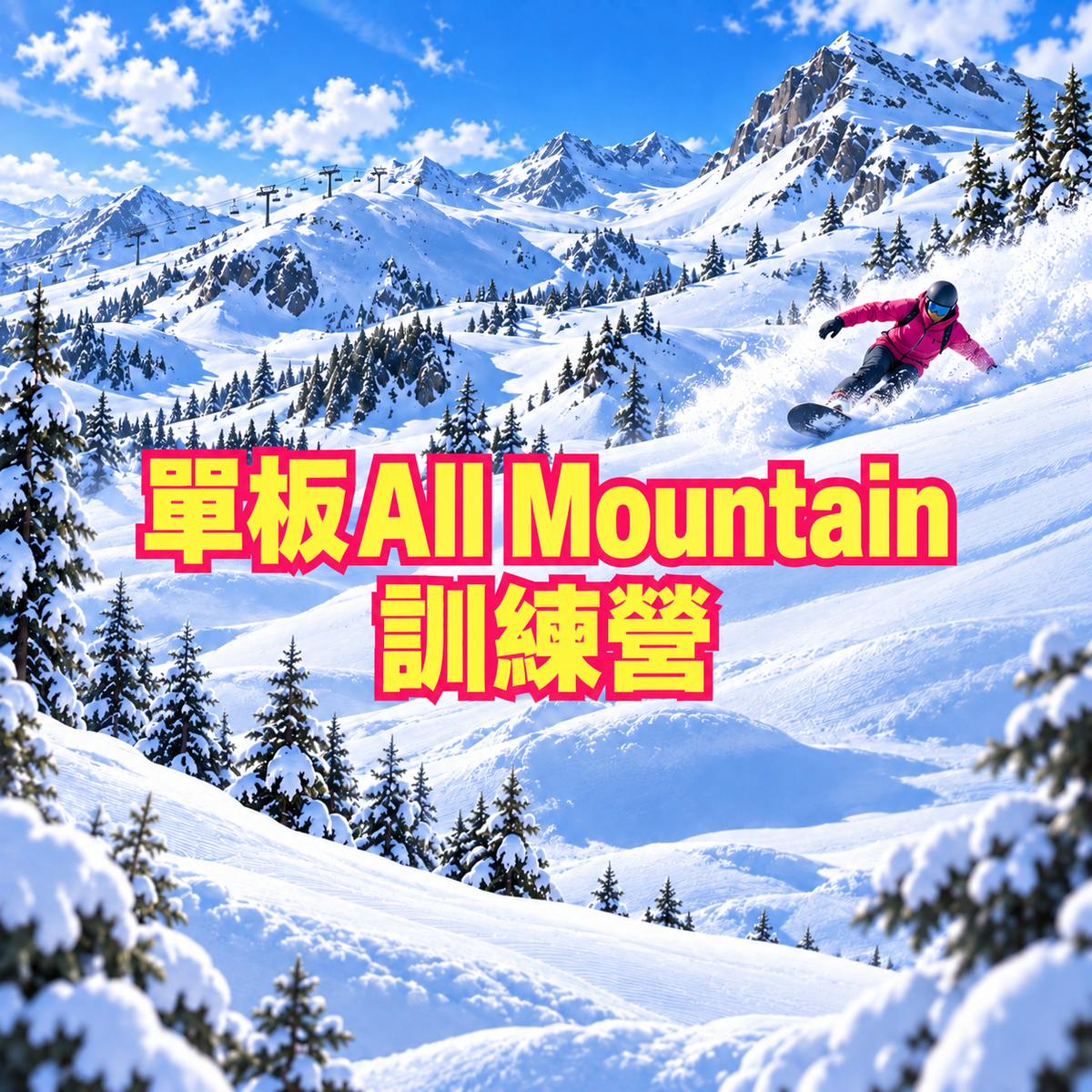 單板All Mountain訓練營（訂金）